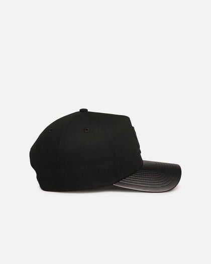 New Era Chicago White Sox 'Canvas Leather' 9FORTY A-Frame Snapback Black