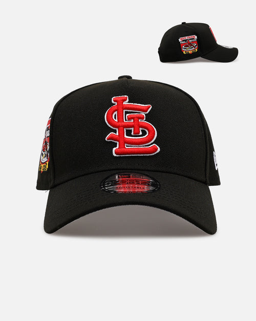 New Era St. Louis Cardinals 'Black And Team Color' 9FORTY A-Frame Snapback Black/Official Team Color