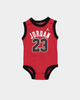 Jordan Infant Beanie Booties Onesie Set Gym Red