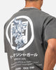 73Studio X Yu-Gi-Oh! Dark Magician Girl Card Heavyweight T-Shirt Black Wash