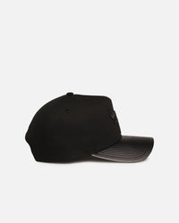 New Era Chicago Bulls 'Canvas Leather' 9FORTY A-Frame Snapback Black