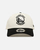 New Era Golden State Warriors 'Easy Chrome Black' 9FORTY A-Frame Snapback Chrome/Black