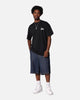 X-Large Folded Crown T-Shirt Solid Black