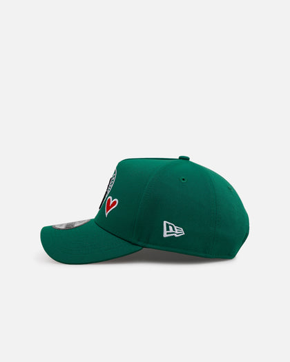 New Era Boston Celtics 'Team Color Hearts' 9FORTY A-Frame Snapback Official Team Color