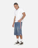 X-Large Oval Baggy Cargo Denim Shorts Indigo Blue