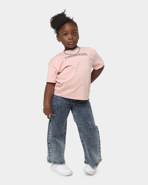 EN ES Kid's Forward Baggy Jean Mid Blue