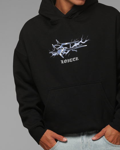 Loiter Frontier Hoodie Black