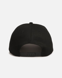 New Era Chicago Bulls 'Canvas Leather' 9FORTY A-Frame Snapback Black