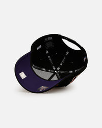 New Era Philadelphia 76ers 'NBA Dia De Los Muertos' 9FORTY A-Frame Snapback Black/Orange