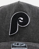 47 Brand Philadelphia Phillies 'Washed Black' Offside DT Snapback Washed Black