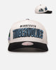 Mitchell & Ness Minnesota Timberwolves 'Draft Day' Pro Pinch Snapback White/Black
