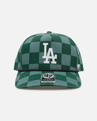 47 Brand Los Angeles Dodgers 'Checkerboard' 47 Hitch Snapback Green