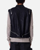 MNML Zip Lock Vest Black