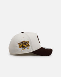 New Era San Diego Padres 'Team Color Visor' 9FORTY A-Frame Snapback Chrome/Official Team Color