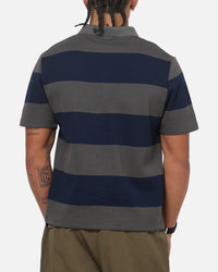 Carre Common Striped Polo Forest/Navy
