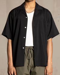 Saint Morta Villa Short Sleeve Shirt Black