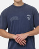 Bleacher Athletic Canberra Raiders NRL Attrition Washed T-Shirt Blue