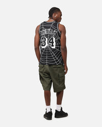 Mitchell & Ness Los Angeles Lakers Shaquille O'Neal 'Glow Web' Jersey Black