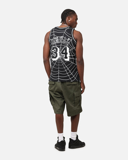 Mitchell & Ness Los Angeles Lakers Shaquille O'Neal 'Glow Web' Jersey Black