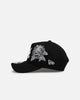 New Era Atlanta Braves 'Ornate Rose' 9FORTY A-Frame Snapback Black/White