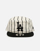New Era Los Angeles Dodgers 'Pinstripe' Painter Snapback Chrome/Black