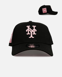 New Era New York Mets 'Black And Pink' 9FORTY A-Frame Snapback Black/Pink