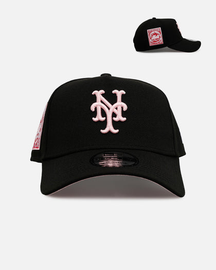 New Era New York Mets 'Black And Pink' 9FORTY A-Frame Snapback Black/Pink