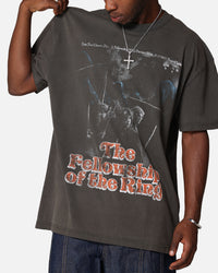 American Thrift X Lord Of The Rings Fellowship Heavy T-Shirt Black Wash