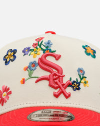 New Era Chicago White Sox Summer Flowers 3.0 9FORTY A-Frame Snapback Pink