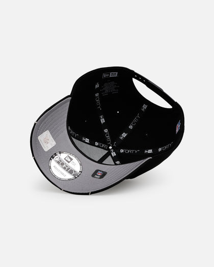 New Era Detroit Lions 'Spider Web Visor' 9FORTY A-Frame Snapback Black
