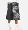 Ed Hardy Shinjuku Jorts Black Pinstripe
