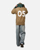 ABC Birthstone Hoodie Light Brown