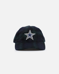 Pro Standard Dallas Cowboys Pro Prep Plaid Strapback Forest Green/Midnight Navy