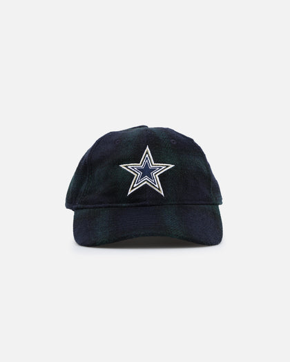 Pro Standard Dallas Cowboys Pro Prep Plaid Strapback Forest Green/Midnight Navy