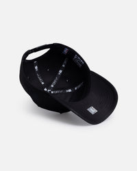 New Era Chicago Bulls 'Black Metal Badge' 9FORTY A-Frame Snapback Black