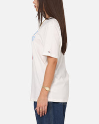 Tommy Jeans Women's TJW Strawberry T-Shirt Ecru