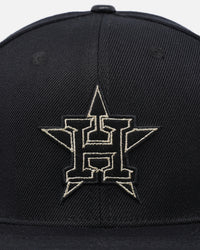 Pro Standard Houston Astros 'Black & Gold' Snapback Black/Gold