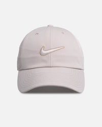 Nike Club Unstructured Swoosh Strapback Cap Cream