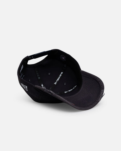 New Era New York Yankees 'Snow Washed Fray' 9FORTY A-Frame Unstructured Snapback Washed Navy