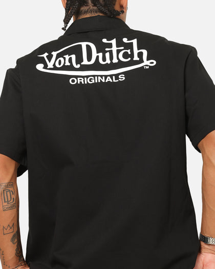 Von Dutch Button Up Shirt Black