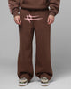 Loiter Hybrid Sweatpants Brown/Pink