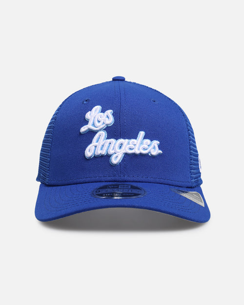 New Era Los Angeles Lakers 'HWC' 9SEVENTY Trucker Stretch Snapback Medium Blue