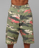 Loiter Hybrid Patch Shorts Camo