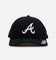 New Era Atlanta Braves 'Player Replica' 9FORTY M-Crown Snapback Navy