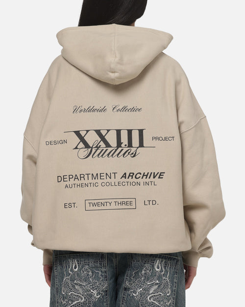XXIII Utilities Hoodie Stone/Black