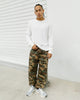 American Thrift Long Sleeve Thermal T-Shirt Off White