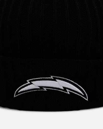 47 Brand Los Angeles Chargers Harbor Cuff Knit Beanie Black