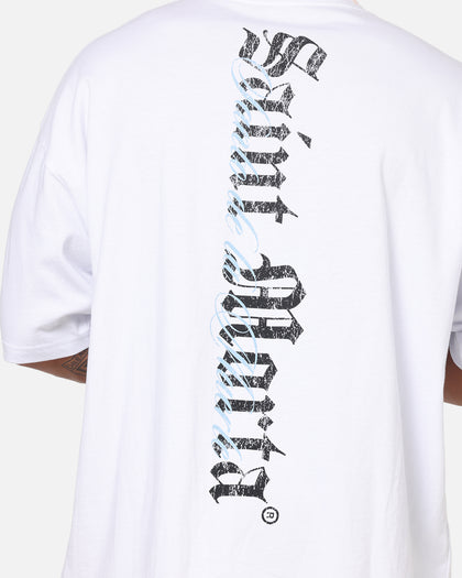 Saint Morta La Muerte Script T-Shirt White