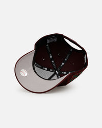New Era Atlanta Braves 'Frosted Burgundy' 9FORTY A-Frame Snapback Burgundy