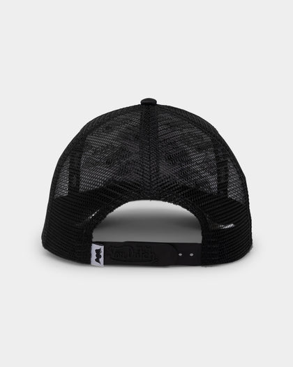 Von Dutch Flying Eyeball Trucker Snapback White/Black